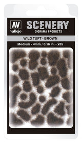 VALLEJO: SCENERY MEDIUM WILD TUFT BROWN (Special Order)
