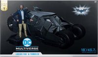 DC 7" SCALE VEHICLES - TUMBLER WITH LUCIUS FOX (THE DARK KNIGHT) (GOLD LABEL) (Special Order)