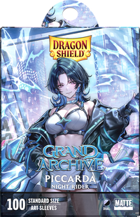 DRAGON SHIELD SLEEVES GRAND ARCHIVE PICCARDA, NIGHT RIDER (Pre-Order)
