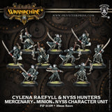 MERC CYLENA RAEFYLL & NYSS HUNTERS (10) UNIT BOX (Special Order)