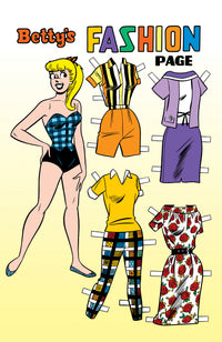 ARCHIE COMICS 85TH ANNIVERSARY PRESENTS: BETTY & VERONICA FASHION PAGES (O.S.) CVR B BETTY VAR (Special Order)
