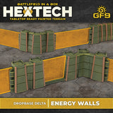 BATTLEFIELD IN A BOX: HEXTECH DROPBASE DELTA ENERGY WALLS (X26) (Special Order)