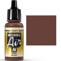 VALLEJO: MODEL AIR GER. RED BROWN (17ML) (Special Order)