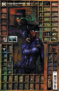 CATWOMAN 2021 ANNUAL #1 CVR B LIAM SHARP CARD STOC (Special Order)