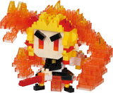 NANOBLOCK DEMON SLAYER KYOJURO RENGOKU (FLAME BREATHING) 12CT DISPLAY (Special Order)