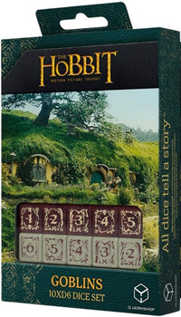 HOBBIT TCG 10X D6 GOBLINS (Special Order)