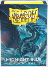 DRAGON SHIELD SLEEVES MATTE MIDNIGHT BLUE 100CT (Special Order)