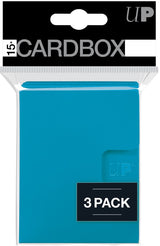 UP D-BOX PRO 15+ CARD BOX 3PK LIGHT BLUE (Special Order)