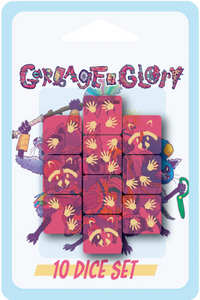 GARBAGE & GLORY RPG DICE SET (Special Order)