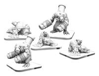MONSTERPOCALYPSE MOLLOCK MORTARS/OPPRESSORS (Special Order)