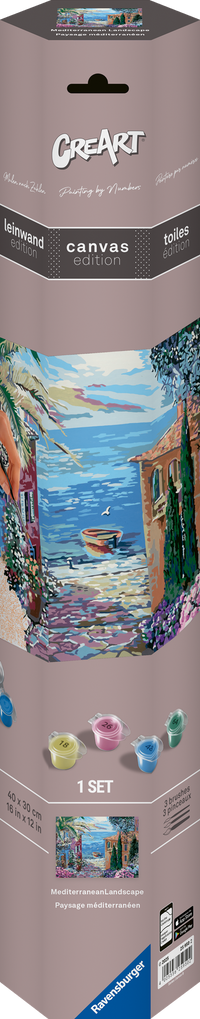 CREART CV: MEDITERRANEAN LANDSCAPE 30X40CM (2/14) (Special Order)