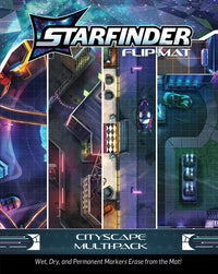 STARFINDER FLIP-MAT CITYSCAPE MULTI-PACK (Special Order)