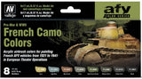 VALLEJO: AFV COLOR FRENCH CAMO COLORS PRE-WAR/WWII (Special Order)