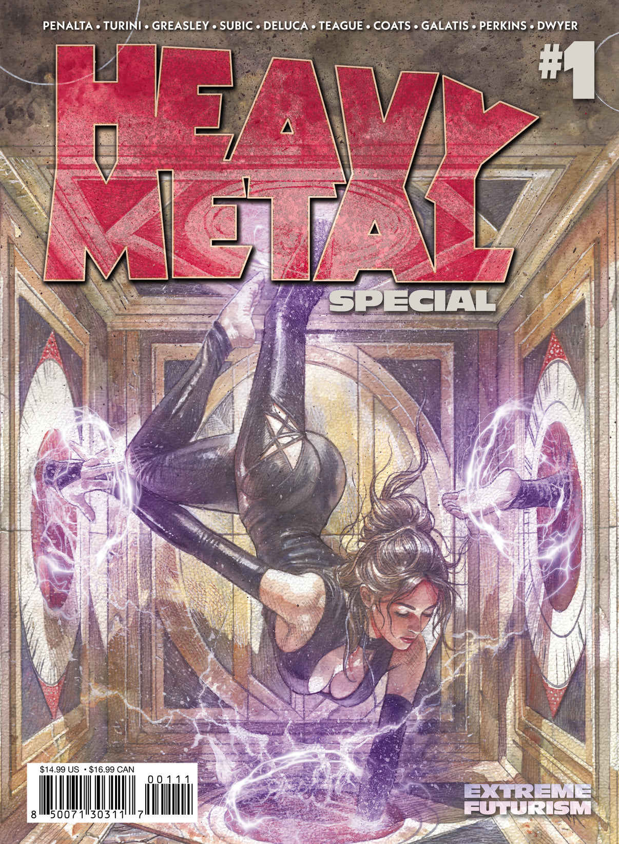HEAVY METAL MAGAZINE SPECIAL EXTREME FUTURISM #1 CVR A MARCO TURINI (Pre-Order)