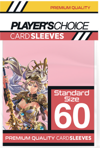 PLAYER'S CHOICE PREMIUM SLEEVES STANDARD POWER PINK 60CT (30/180) (Special Order)