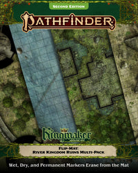 PF FLIP MAT: KINGDOM ADV PATH RIVER RUINS MULTI-PK (Special Order)