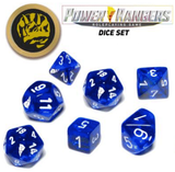 POWER RANGERS RPG DICE SET - BLUE (EN) (Special Order)