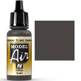 VALLEJO: MODEL AIR DARK BROWN RLM61 (17ML) (Special Order)