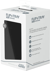 UG FLIP N TRAY DECK CASE MONOCOLOR BLACK 100+ (Special Order)