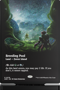 GATHERERS TAVERN MTG EDGE OF ETERNITIES SLABS BREEDING POOL SLAB STANDEE (Special Order)