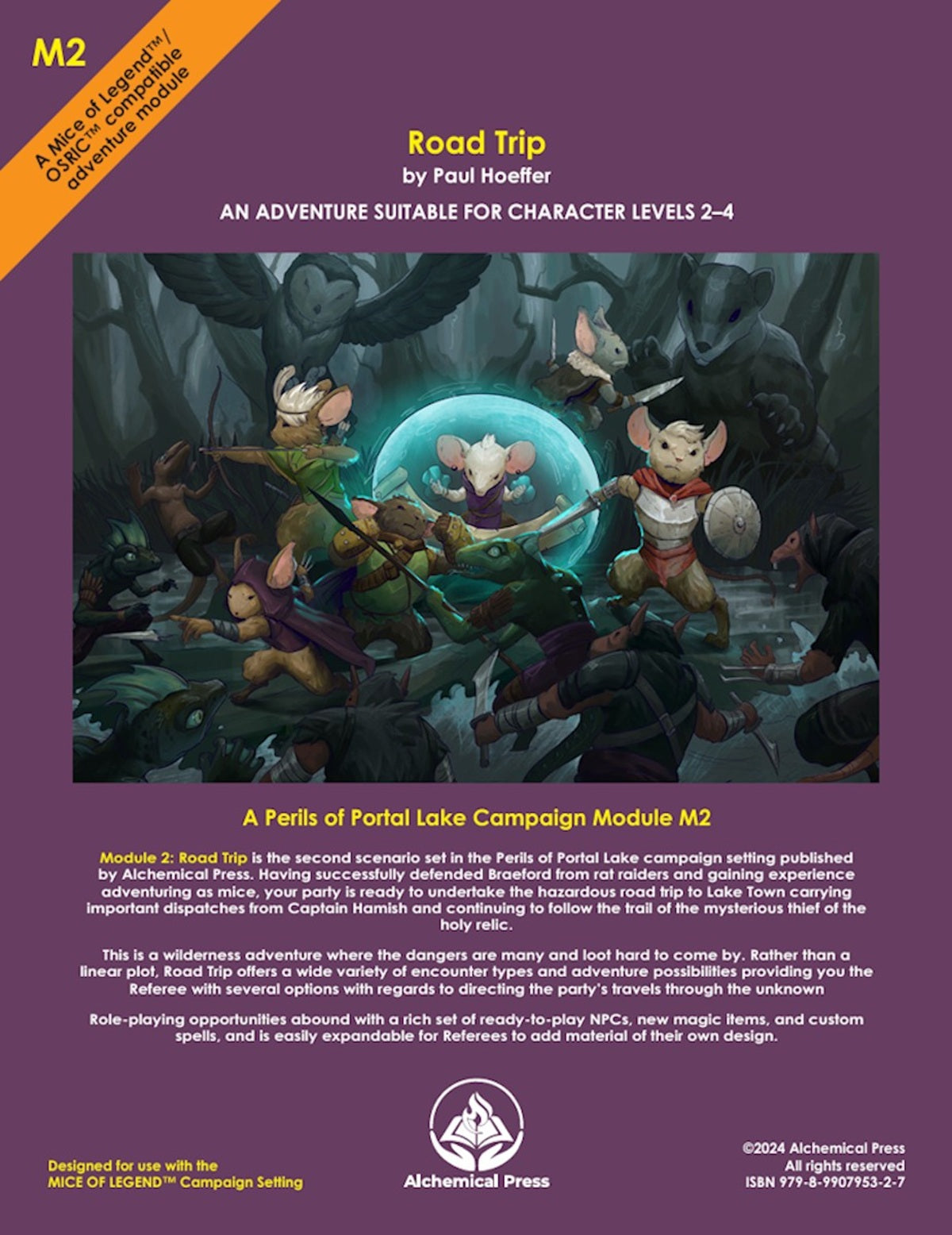 MICE OF LEGEND: PERILS OF PORTAL LAKE MODULE M2 ROAD TRIP (Pre-Order)