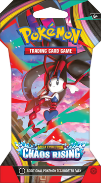 (PRE-ORDER) SLEEVED POKEMON ME04 CHAOS RISING PACK