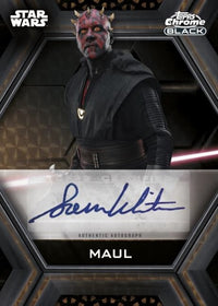 STAR WARS CHROME BLACK 2022 (4/1/12) (Special Order)