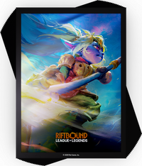 RIFTBOUND LEAGUE OF LEGENDS TCG UNLEASHED ART SLEEVES #4 100CT (Special Order)