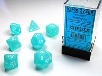 FROSTED 7-DIE SET TEAL/WHITE (Special Order)
