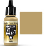 VALLEJO: MODEL AIR UK LIGHT STONE (17ML) (Special Order)