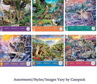 1000PC WOLVES 6CT ASSORTMENT (Special Order)