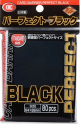 KMC PERFECT FIT BLACK SLEEVES 80CT (Special Order)