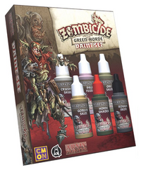 WARPAINTS: ZOMBICIDE GREEN HORDE PAINT SET (Special Order)