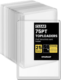 ER TOPLOAD CARD HOLDER 3X4 75PT 25PK (Special Order)