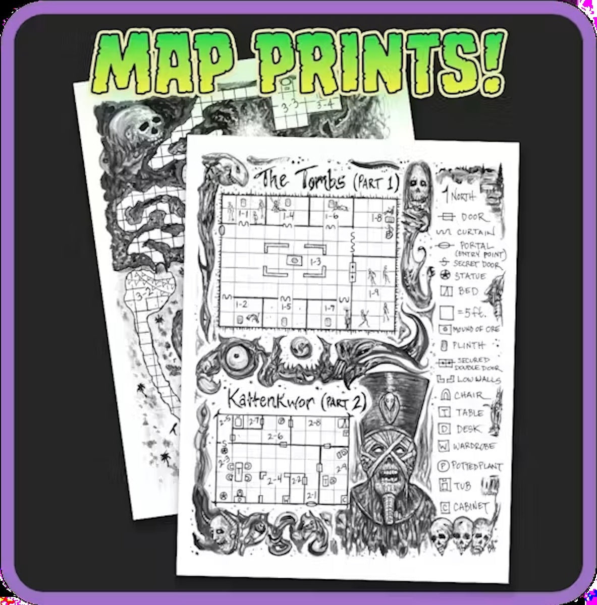 APOCALYPTIC ADVENTURE! #1 - THE EYE OF GOD MAP PACK (Pre-Order)