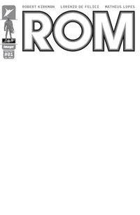 ROM SPECIAL #1 (ONE SHOT) CVR E BLANK SKETCH VAR (Special Order)