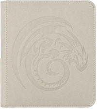 DRAGON SHIELD CARD CODEX ZIPSTER BINDER SMALL WHITE (Special Order)
