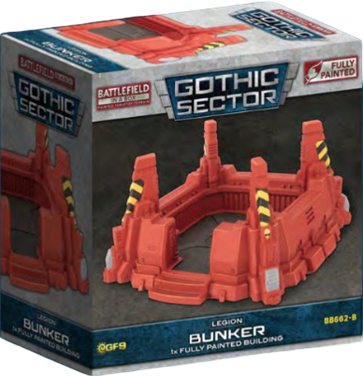 BATTLEFIELD IN A BOX: GOTHIC SECTOR RED LEGION BUNKER (Pre-Order)