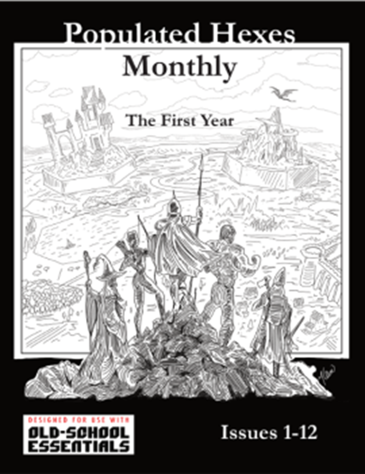 POPULATED HEXES MONTHLY: YEAR ONE (Pre-Order)