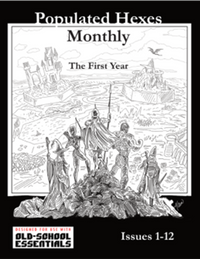 POPULATED HEXES MONTHLY: YEAR ONE (Pre-Order)