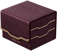 GATHERERS TAVERN ARMORY HORIZON 100+ DOMARU DECK BOX - CARNELIAN (10/50) (Special Order)