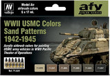 VALLEJO: AFV COLOR WWII USMC SAND PATTERNS (Special Order)