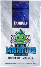 MYSTERY MISFIT MINI METAL POLYHEDRAL DICE SET (Special Order)
