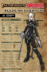 PATHFINDER / VAMPIRELLA: BLADE OF DARKNESS #1 CVR C WAYNE REYNOLDS CHARACTER SHEET (Special Order)