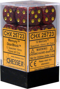 SPECKLED 12D6 MERCURY 16MM (Special Order)