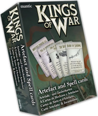 KINGS OF WAR ARTEFACT AND SPELL CARDS (Special Order)