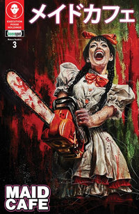 MAID CAFE #3 CVR C NAOMI GRIFFIN MANS LAUGHTER VAR (Special Order)