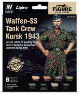 VALLEJO: FIGURE COLOR SERIES WAFFEN-SS TANK CREW (Special Order)