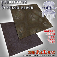 F.A.T. MATS: COBBLESTONE/DUNGEON FLOOR 3X3 (Special Order)