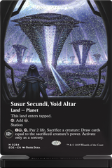 GATHERERS TAVERN MTG EDGE OF ETERNITIES SLABS SUSUR SECUNDI, VOID ALTAR SLAB STANDEE (Special Order)